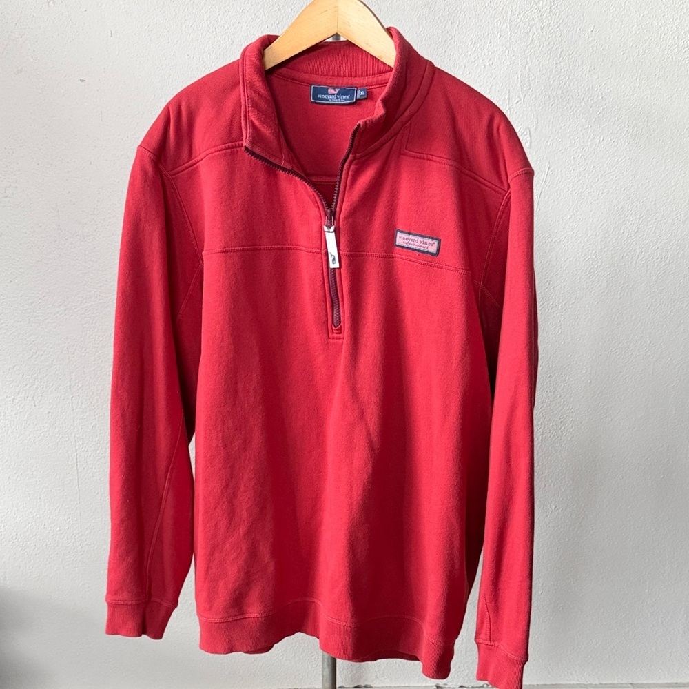 Vineyard Vines Collegiate Shep Shirt Zip Sweatshirt Men's XL